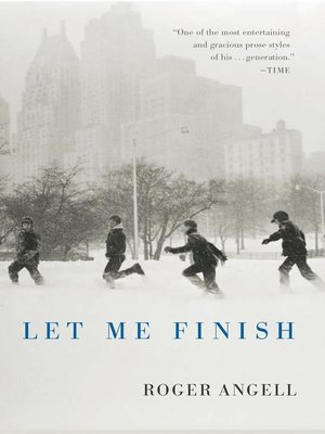 cover image of Let Me Finish